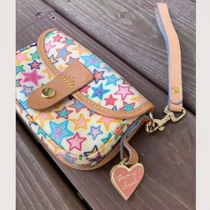 DOONEY & BOURKE Small Wristlet with Stars